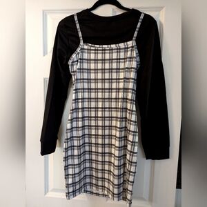 Gingham Dress Set